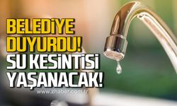 Kilimli Belediyesi uyardı: Saat 13.00’e kadar su verilemeyecek