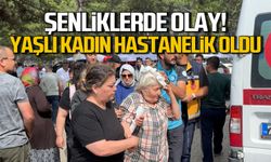 Şenliklerde olay... Yaşlı kadın hastanelik oldu