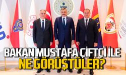 İçişleri Bakanı Mustafa Çiftçi ile ne görüştüler?