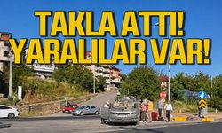 Karaman'da kaza... Takla attı yaralılar var