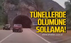 Karabük-Yenice yolunda ölümüne sollama