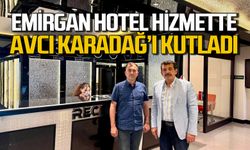 Muammer Avcı Emirgan Hotel’i gezdi Kamuran Karadağ’ı kutladı