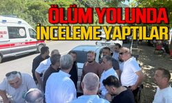 Ölüm yolunda inceleme: Saffet Bozkurt ve Karayolları olay yerinde
