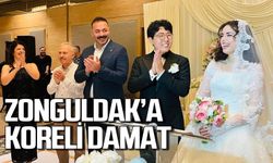 Zonguldak’a Koreli damat: Tuba ile Gyuyoung Yun evlendi