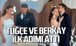 Tuğçe Çildoğan ve Berkay Ünlü nişanlandı.