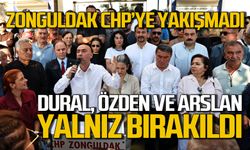 Zonguldak CHP’ye yakışmadı: Dural, Özden ve Arslan yalnız bırakıldı!