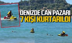 Denizde can pazarı: 7 kişiyi ölümden döndü