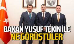 Milli Eğitim Bakanı Yusuf Tekin ile ne görüştüler?