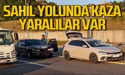 Kilimli Sahil Yolu’nda korkutan kaza: Yaralılar hastaneye kaldırıldı