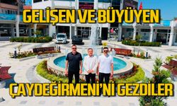 Mustafa Çağlayan, Çaydeğirmeni’nde Satılmış Gebeş’in projelerini gezdi