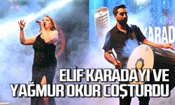 Elif Karadayı ve Yağmur Okur coşturdu
