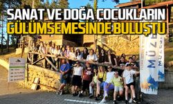 Sanat ve doğa çocukların gülümsemesinde buluştu