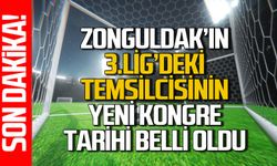 Zonguldak'ın 3.lig temsilcisinde yeni kongre tarihi açıklandı