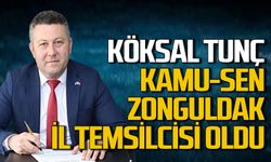 Köksal Tunc Kamu-Sen Zonguldak İl Temsilcisi oldu