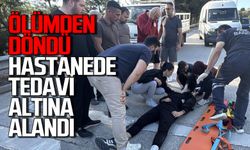 Ölümden döndü: Hastanede tedavi altına alındı