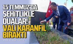 Zonguldak'ta 15 Temmuz Demokrasi ve Milli Birlik Günü'nde şehitlik ziyareti