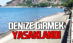 Zonguldak Valiliği duyurdu. Denize girişler yasaklandı.
