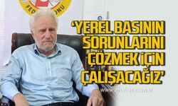 Necdet Sarı "Yerel basının sorunlarını çözmek için çalışacağız"