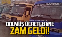 Zonguldak'ta dolmuş ücretlerine zam geldi