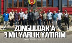 Zonguldak'a 3 Milyarlık yatırım