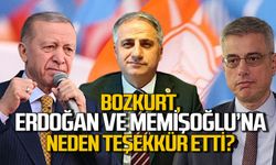 Saffet Bozkurt Erdoğan ve Memişoğlu’na neden teşekkür etti?