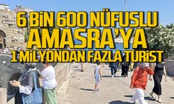 6 Bin 600 nüfuslu Amasra'ya 8 ayda 1 milyondan fazla turist geldi