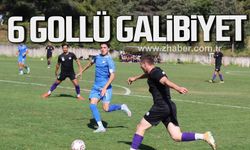 Ereğli Belediyespor’dan 6 gollü galibiyet.