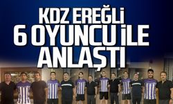 Kdz. Ereğli Belediyespor 6 oyuncu ile anlaştı