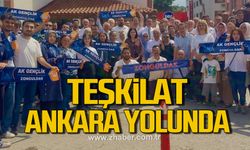 Ak Parti Zonguldak teşkilatı Ankara yolunda