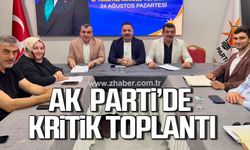 AK Parti Zonguldak teşkilatı toplandı: Şehrin gündemi ele alındı