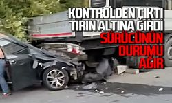 Zonguldak-Alaplı yolunda feci kaza: Sürücünün durumu ağır
