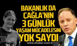 Deniz Yavuzyılmaz: “Bakanlık da Çağla’nın 3 Günlük Yaşam Mücadelesini Yok Saydı"