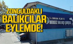 Zonguldak'ta balıkçılar eylemde