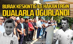 Burak Keskintığ ile Hakan Ergin dualarla uğurlandı.