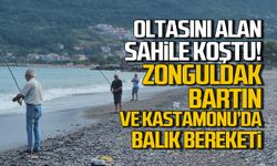 Oltasını alan sahile koştu! Zonguldak, Bartın ve Kastamonu’da balık bereketi