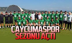 Çaycumaspor 2026-2027 Sezonu için topbaşı yaptı