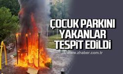 Kdz. Ereğli'de çocuk parkını yakanlar tespit edildi