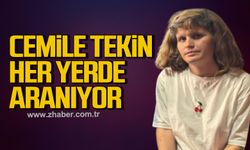 Cemile Tekin her yerde aranıyor