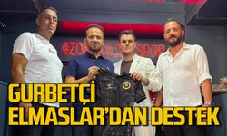 Gurbetçi Elmaslar Zonguldakspor’a destek oldu