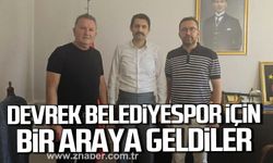Devrek Belediyespor için bir araya geldiler.