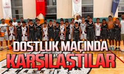 Safranbolu Gelişimspor ve Zonguldak Basket Spor Kulübü dostluk maçında karşılaştı.