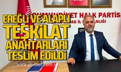 Ereğli ve Alaplı teşkilat anahtarları teslim edildi.