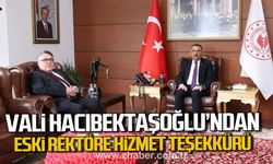 İsmail Hakkı Özölçer'den Vali Osman Hacıbektaşoğlu’na ziyaret.