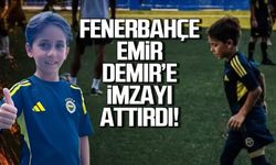Fenerbahçe, Emir Demir’e imzayı attırdı!