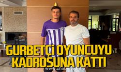 Ereğli Belediyespor gurbetçi oyuncuyu kadrosuna kattı.