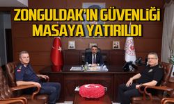 Zonguldak'ın güvenliği masaya yatırıldı