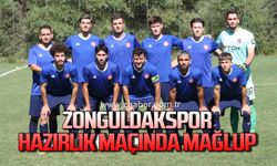 Zonguldakspor son hazırlık maçında mağlup oldu