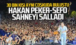 Karabük'te 30 bin kişi aynı coşkuda buluştu.