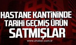 Atatürk Devlet Hastanesi kantininde tarihi geçmiş ürün tepkisi.