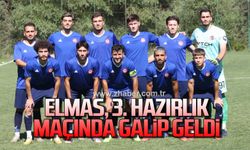 Elmas, 3. hazırlık maçından galip ayrıldı! 1-0